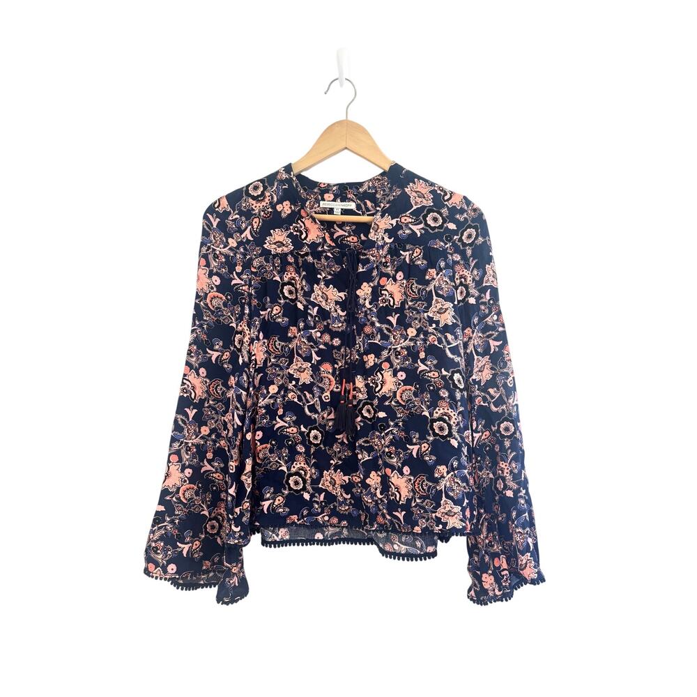 Rebecca Minkoff Floral Long Sleeve Blouse